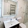 LED Bathroom Mirrors Bluetooth Speakers Demister Antifog Clock Weather Station Dual LED Sensor Touch Image 2