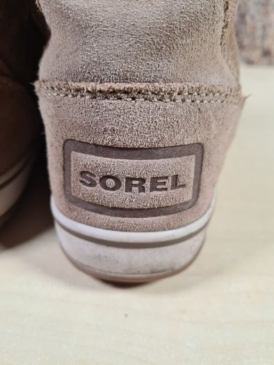 Womens Sorel Glacy Short Waterproof Ankle Boots Winter Size Uk 7 Eu 40 (AT1)