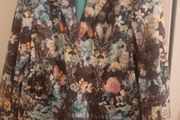 ladies floral print blazer jacket