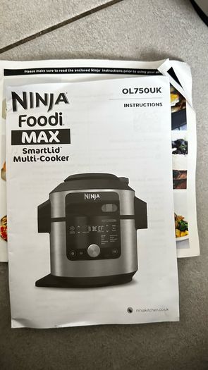 Ninja Foodi Max 7.5L 15-In-1 SmartLid Multi-Cooker