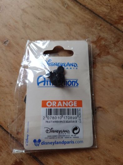 Disneyland Paris Hyper space mountain attractions pin