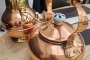 vintage brass and copper