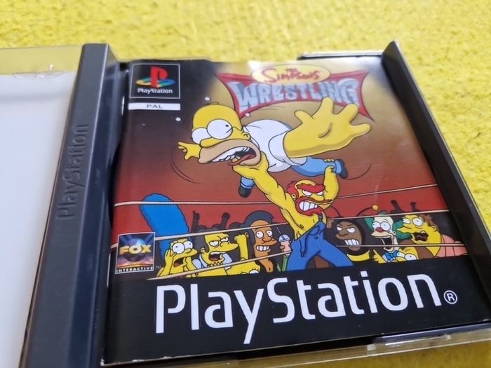 The Simpsons Wrestling PlayStation1 Ps1 PlayStation2 Ps2 games Original