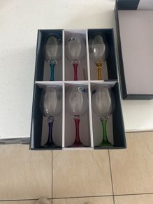 newgrange rainbow wine glasses