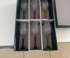 newgrange rainbow wine glasses