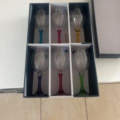 newgrange rainbow wine glasses