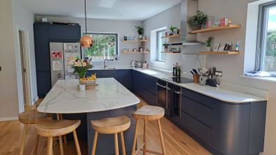 Solid wood bar stools, originally from Coach House/Hedgerow