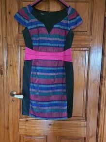 Ladies Ella Boo Dress multicoloured Size 12 NEW