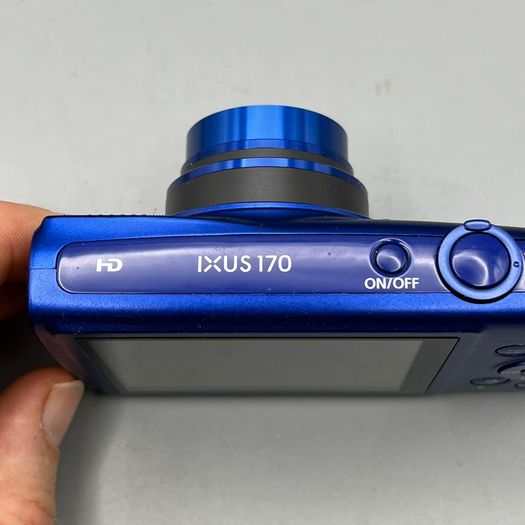 Canon IXUS 170 20MP Digital Camera Blue - Boxed - Full Kit
