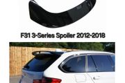 For Bmw 3 Series F31 Roof Spoiler Touring Estate Rear Lip Wing Boot Valance Stm