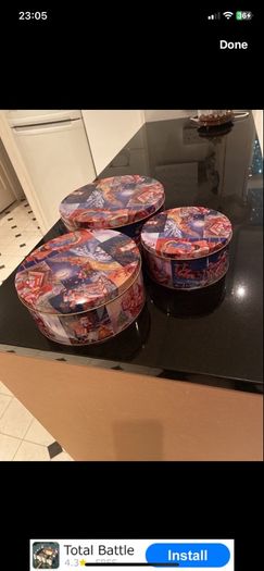 christmas tins