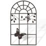Nostalgia Stable Window Metal Frame with Butterfly  Antique Style 97cm Image 2