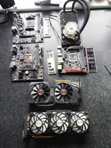 Faulty Pc components PARTS ONLY
