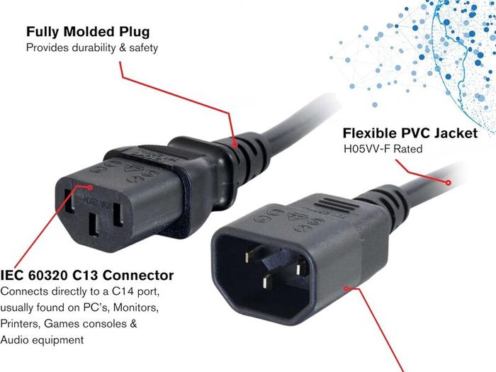 Computer, Monitor Extension Cord (New)