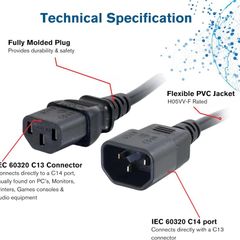 Computer, Monitor Extension Cord (New)
