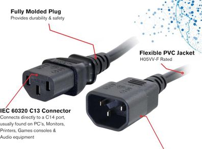 Computer, Monitor Extension Cord (New)