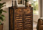 Side Cabinet, Sideboard with Shelf and Drawer,