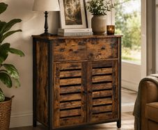 Side Cabinet, Sideboard with Shelf and Drawer,