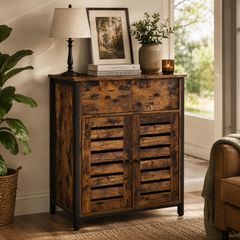 Side Cabinet, Sideboard with Shelf and Drawer,