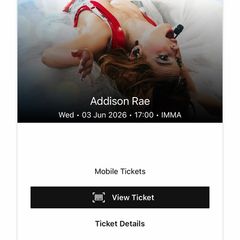 addison rae ticket