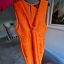 NEW Lipsy orange dress  size 14 Image 2