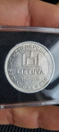 Silver coin Lithuania