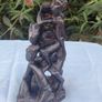 Vintage Makonde carved wooden tree of life Image 2