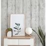Grey Washed Wood Wallpaper - Panel Effect - Natural Weathered - Photographic Style - Realistic Image 6