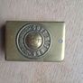 Antique WW1 German Military Brass Matchbox Holder Gott Mit Uns "God With Us Image 3