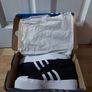 Brand new Adidas Originals Nizza Platform Mid Size 6 UK trainers shoes black and white RRP 75 Eur Image 5