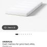 Ikea kids bed with mattress Image 4