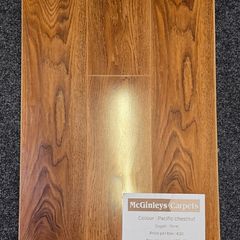 High gloss 7mm pacific chestnut click flooring