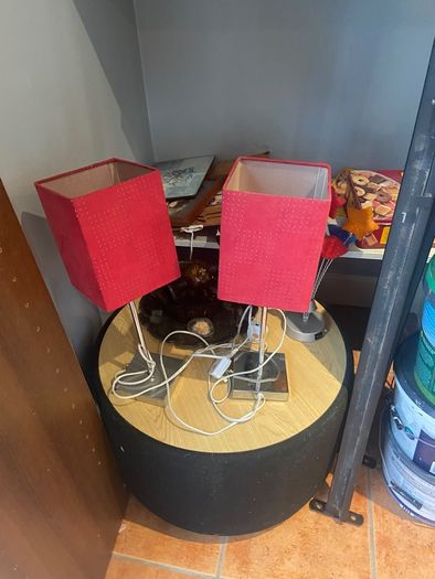 Chair and household items
