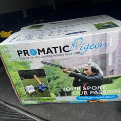 promatic clay pigeon trap