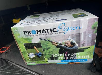 promatic clay pigeon trap