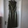 Green Faux leather set, size 10 Image 2