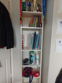 book shelves