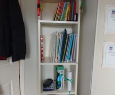 book shelves