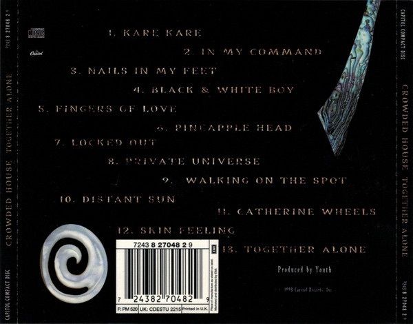 crowded house  -  together alone    CD