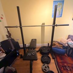 squat and bench set
