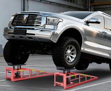 2x 5-Ton/5000kg Heavy-Duty Car Ramps,Car Ramp with Hydraulic