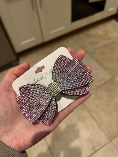 Bow hair clip/ Irish dancing
