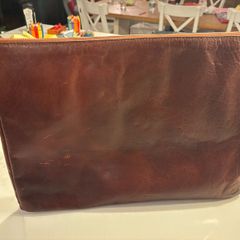 leather laptop case