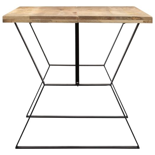 Dining Table 140x80x76 cm Solid Mango Wood