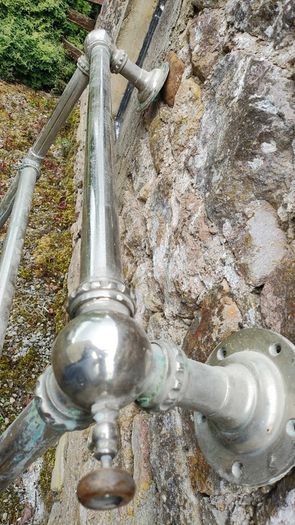 Vintage Chrome Towel Rail