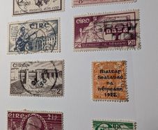 Old Irish stamps
