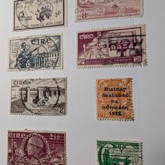 Old Irish stamps