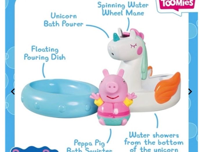 Peppa Pig Bath Float - Peppa's Unicorn