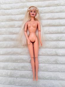 Hollywood Nails Barbie Doll 1999 Vintage Mattel Used Please see photos