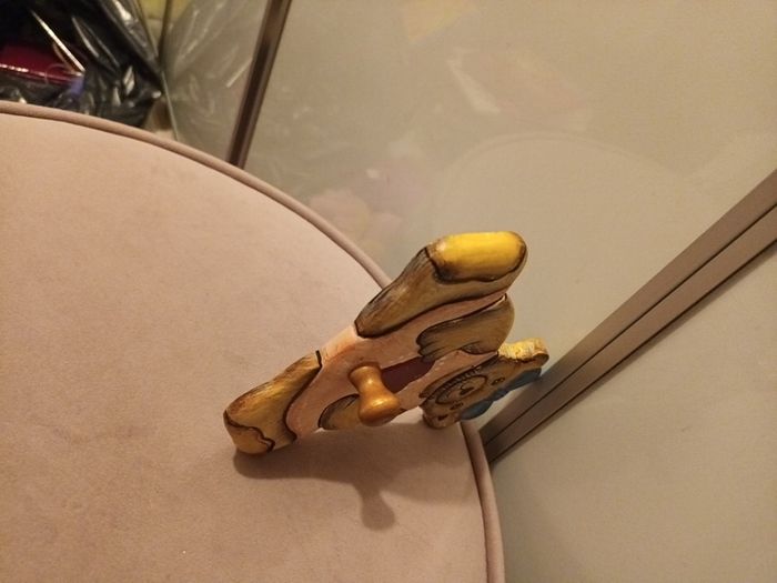Wooden Teddy lightweight wall hook